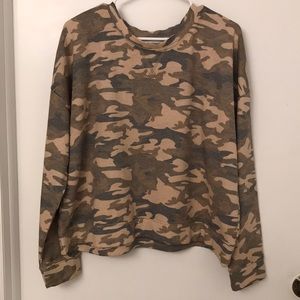 Arizona Jean Co. Camo Sweatshirt Sz XL